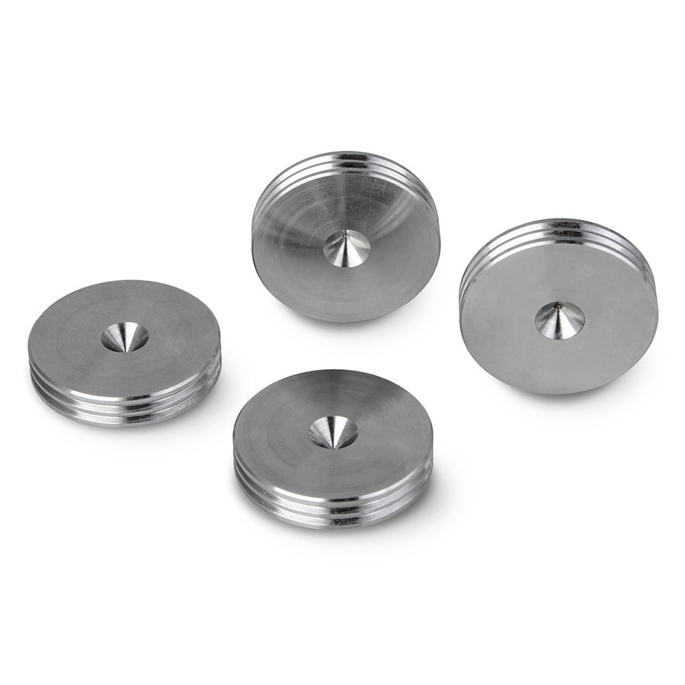 X-LARGE SLIM Stainless Steel Speaker Spike Pads 40mm 4pcs